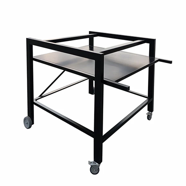 Schwarzes Gestell Parma für den mobilen Holzbackofen Veloce Pro 100